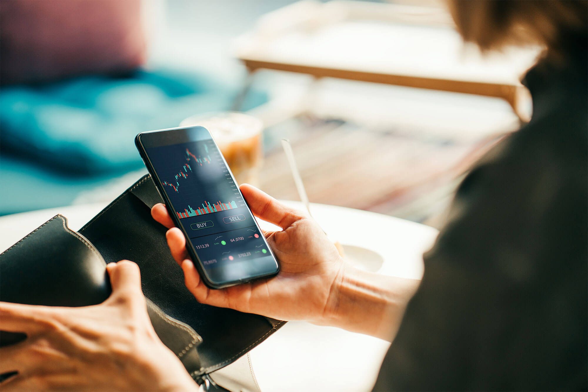 Application Trading Bourse Smartphone